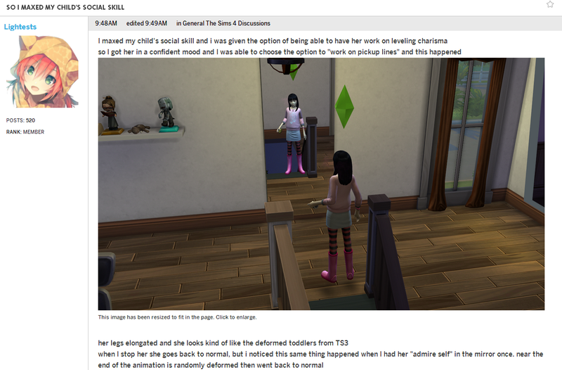 Illustration for article titled The Sims Forums Are My New Favorite Place On The Internet